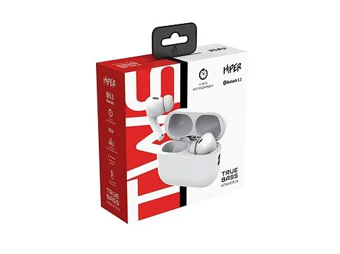Беспроводные наушники HIPER TWS TRUE BASS HTW-KTX14 (Р)