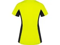 Футболка Shanghai женская, неоновый желтый/черный