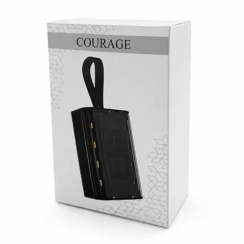 Внешний аккумулятор Courage, 5000 Mah, черный