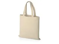 Сумка для шопинга Steady из хлопка с парусиновыми ручками, 260 г/м2, натуральный