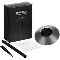 Светильник на солнечной батарее Ufology, темно-серый (графит)