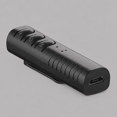 Bluetooth ресивер, BT 5.0, 90 мАч, черный, Deppa