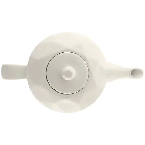 Чайник Diamante Bianco в подарочной коробке, белый