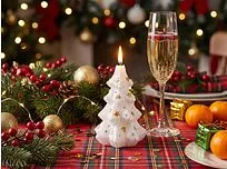 Свеча Christmas Twinkle, елочка