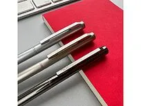 Ручка шариковая автоматическая BrunoVisconti® PALERMO цвет корпуса вороненая сталь, 0.7 мм