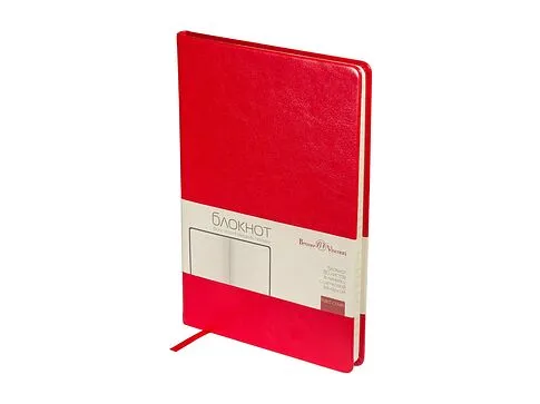 Блокнот А5 Megapolis Nebraska, красный (Р)