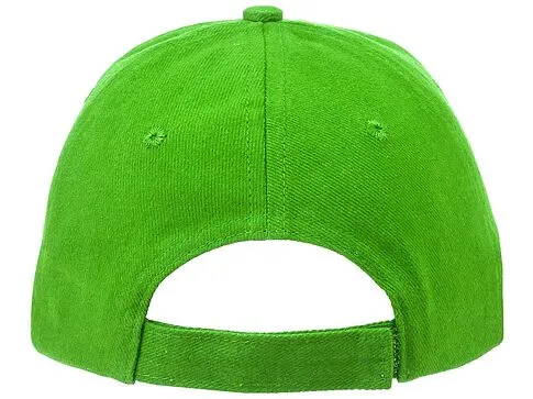 Бейсболка Bryson, 6 панелей, зеленое яблоко