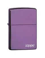 Зажигалка ZIPPO Classic с покрытием Abyss, латунь/сталь, глянцевая,  сиреневый