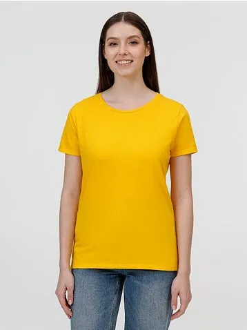 Футболка женская E190 серый меланж