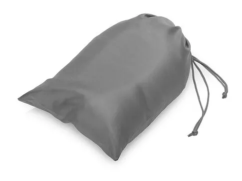 Подушка Basic из микрофибры с эффектом памяти U-shape, серый