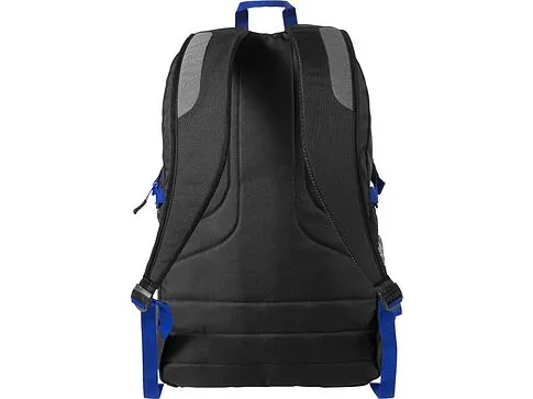 Рюкзак Milton для ноутбука 14, черный/темно-серый/ярко-синий