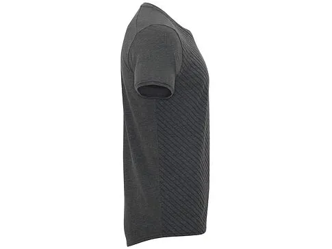 Футболка Baku мужская, меланжевый эбеновый