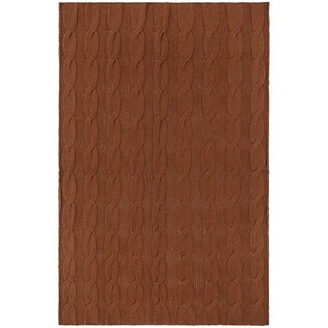 Плед Snefald, коричневый (темное золото)