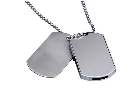 Флешка Армейский жетон (Armi.16.S, I= 16 Гб, Металлический корпус, металлические вставки. Без перс.)