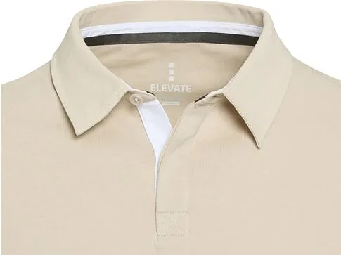 Clyde толстовка-поло унисекс для регби - Oatmeal