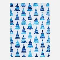 Флисовый плед Imaginario, синий