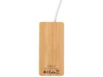 USB хаб с подсветкой лого Reedia S5, 3*USB, 1*Type C, бамбук, черный