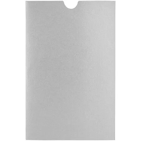 Шубер Flacky Slim, серебристый