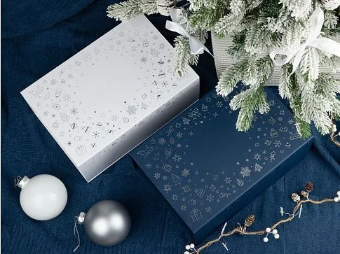 Коробка Snowlace, синяя