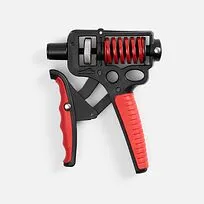 Эспандер кистевой пружинный Motive Power, черный с красным