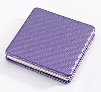 Двойное зеркальце Capri из коллекции Colorissimo, фиолетовый