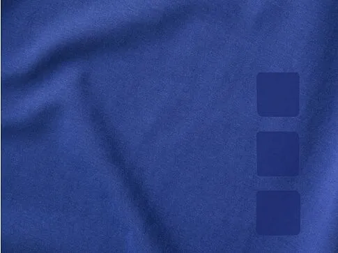 Ponoka мужская футболка из органического хлопка, длинный рукав, синий