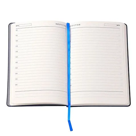 Ежедневник A5 недатированный Stefano в мягком переплёте, светло-синий