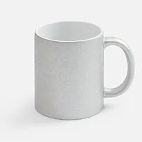 Кружка для сублимационной печати Sagredo, серебристая