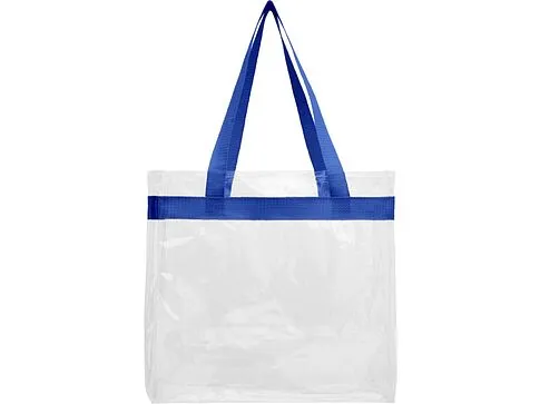 Сумка Hampton, прозрачный/ярко-синий