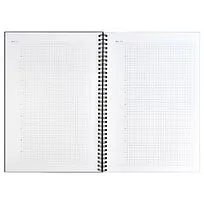 Ежедневник Notera Maxi, недатированный, черный