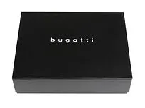 Портмоне для кредитных карт BUGATTI ЧЕРНАЯ МАГИЯ | BLACK MAGIC, с защитой данных RFID, черное, натуральная кожа козы, 10х0,5х7 см