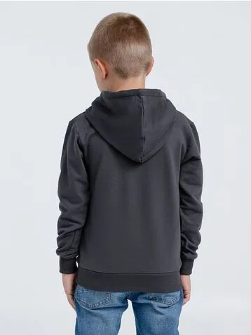 Худи детское Kirenga Kids 2.0, темно-серое (графит)