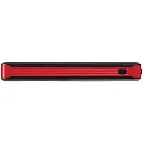 Аккумулятор с беспроводной зарядкой Holiday Maker Wireless, 10000 мАч, красный