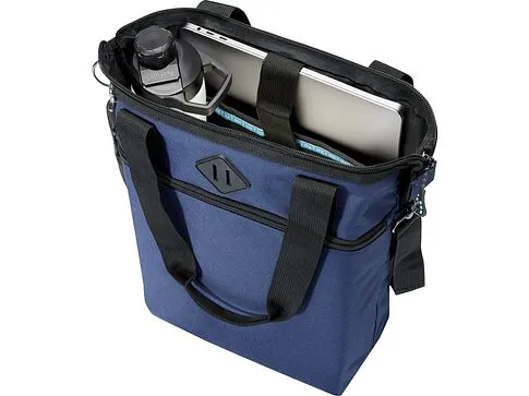 Эко-сумка Repreve Ocean 12 л из переработанного ПЭТ, соответствующего стандарту GRS, темно-синий