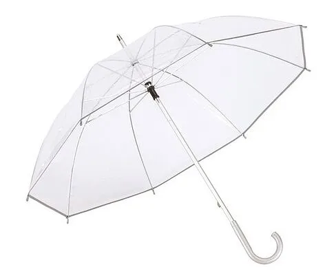 Прозрачный панорамный зонт-трость, диаметр 101 см
