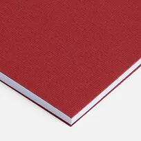 Блокнот Salvador в клетку, красный