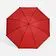Зонт наоборот складной Futurum со светоотражающим кантом, красный