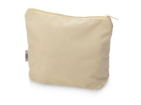 Органайзер для электроники и проводов Amalia из полиэстера 300D с подкладкой, бежевый