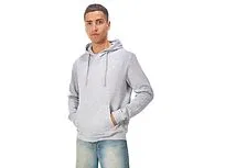 Толстовка унисекс Stream с капюшоном, серый меланж