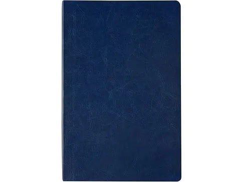 Ежедневник недатированный А5 Megapolis Nebraska Flex, синий с золотым обрезом (Р)