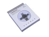 USB-флешка на 32 Гб 4 в 1 поворотный механизм, c дополнительными разъемами MicroUSB, TypeC и Lightning, серебристый