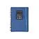 Ежедневник недатированный на гребне А5 Pragmatic, синий (Р)