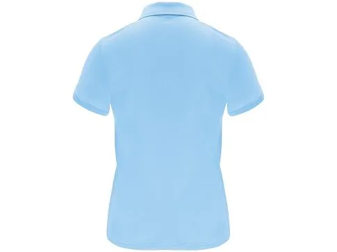 Рубашка поло женская Monzha, небесно-голубой