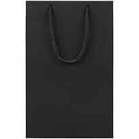 Пакет бумажный Porta S, вертикальный, черный