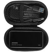 Внешний SSD диск Drop Light, с подсветкой гравировки, 256 Гб