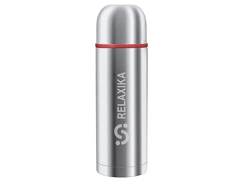 Термос Relaxika 102, 2 чашки, 1000 мл, стальной