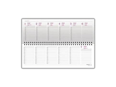 Планинг датированный Velvet 2026, черный