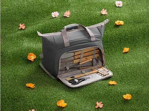 Набор для барбекю Grillmoor, темно-серый (графит)