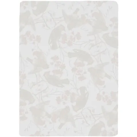 Флисовый плед Winter Bird