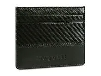 Портмоне для кредитных карт BUGATTI КОМЕТА | COMET, с защитой данных RFID, черное, натуральная воловья кожа, 10,2х0,2х8,2 см